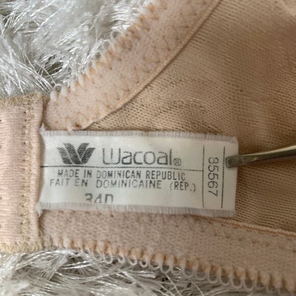 Wacoal 85567 Underwire Unlined Nude Bra Sz 34D - Picture 8 of 9
